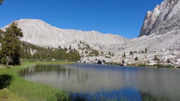 DSC02045 Timberline Lake, with Mt. Whitney in the background